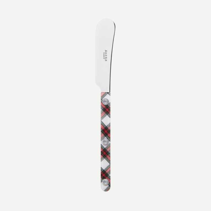 Sabre Bistrot Spreader Tartan - White