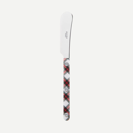 Sabre Bistrot Spreader Tartan - White