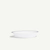 Made In Pie Baking Dish - White with Navy Rim