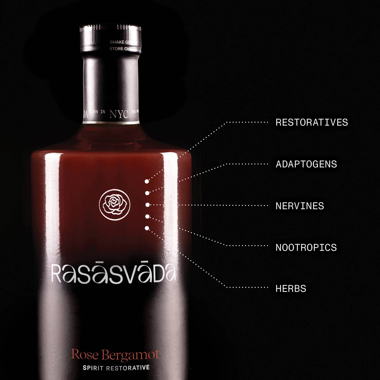 Rasāsvāda Rose Bergamot - 375ml