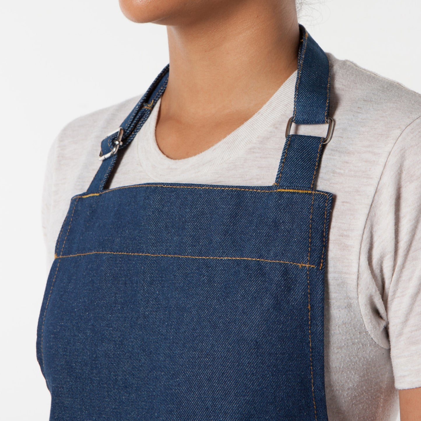 Apron - Chef - Stone Wash Denim