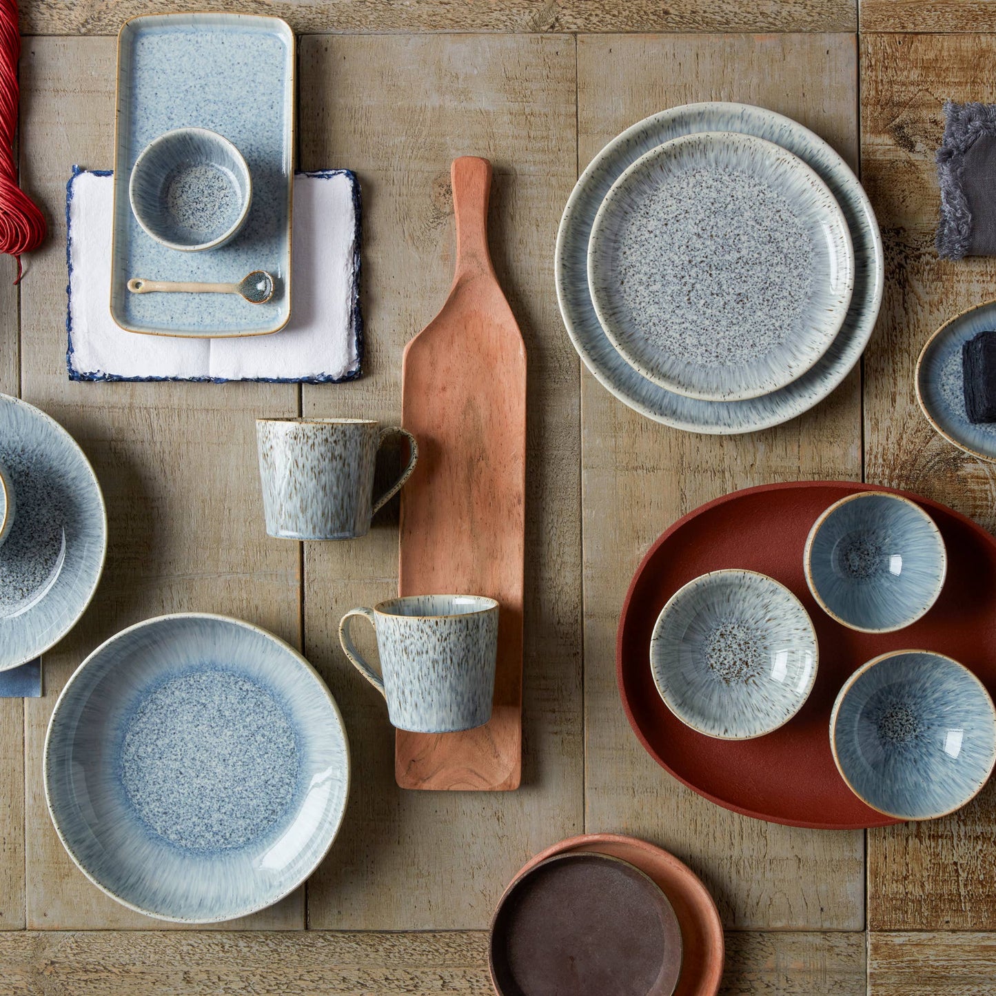 Denby Halo Speckle Pasta Bowl