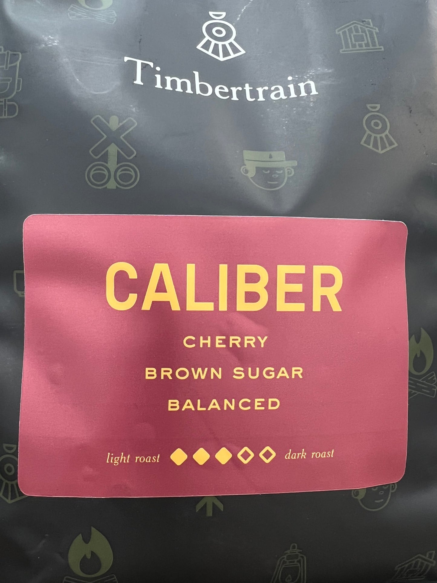 Timbertrain Caliber Roast 2lb - candied orange, powdered sugar 908g
