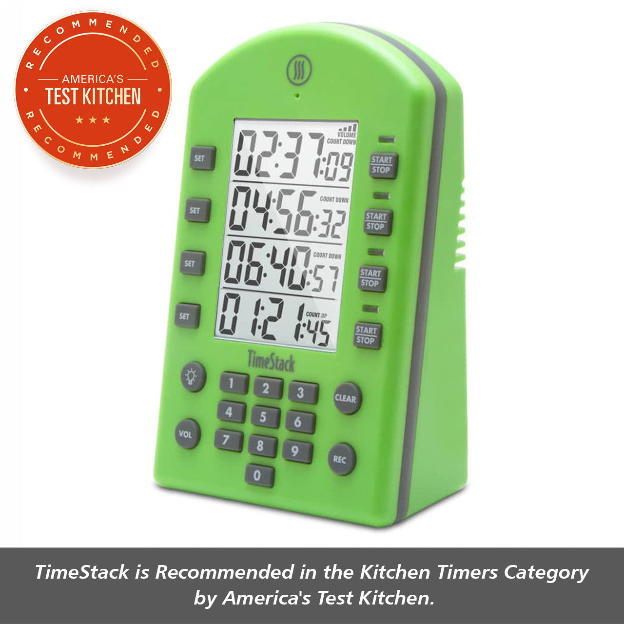 ThermoWorks TimeStack Yellow