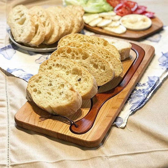 Alder Knife Board And Bread Slicer (Right Handed): Alder RH