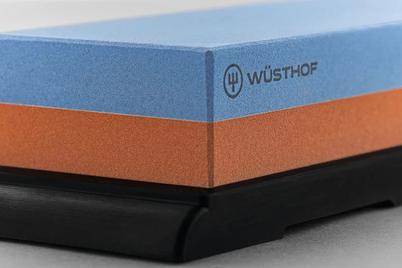 Wusthof Two Sided Whetstone 1000/3000 incl. non-slip Holder