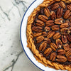 Made In Pie Baking Dish - White with Navy Rim