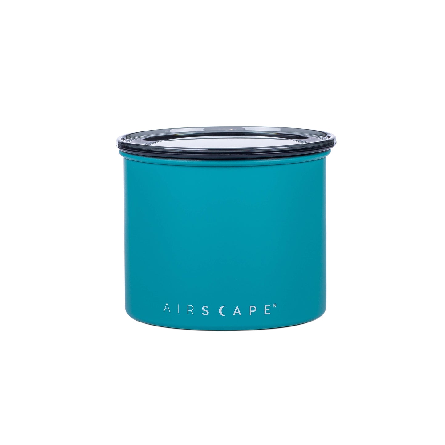 Airscape 250g Classic Stainless Steel Canister: Charcoal - Matte Black