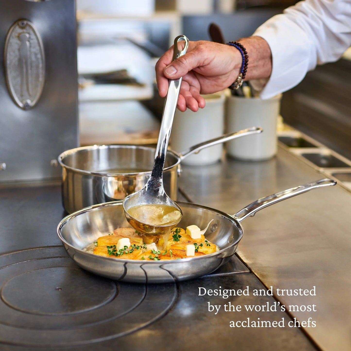 Hestan ProBond® Luxe 10Pc Professional Clad Stainless Steel Cookware Set