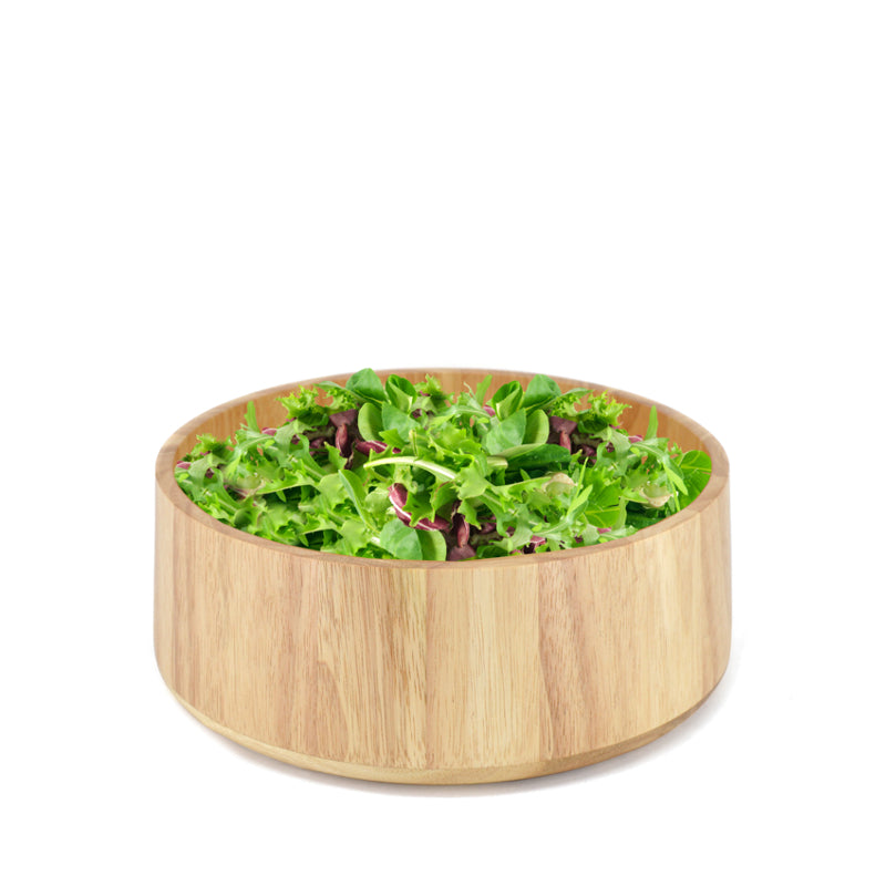 Natural Living Wood Salad Bowl 28cm / 11"