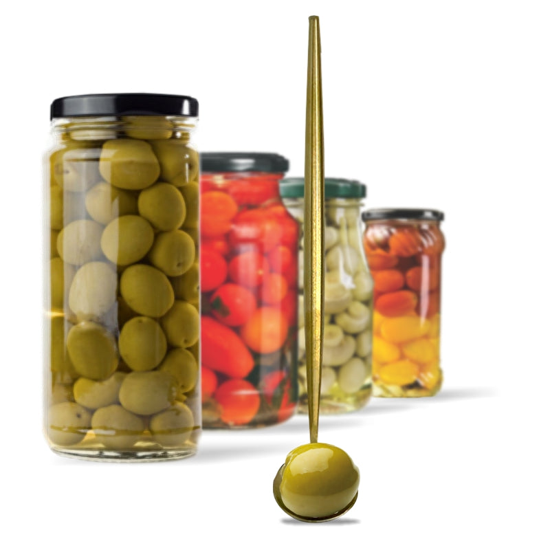 Natural Living Small Olive Spoon - Gold