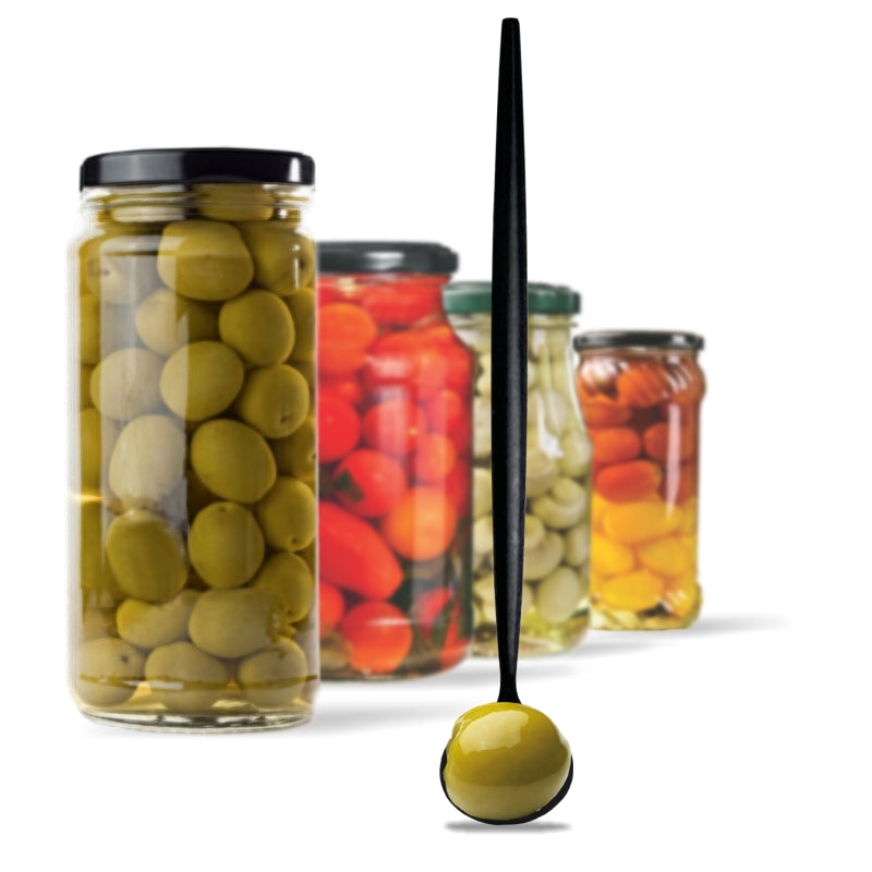 Small Olive Spoon - Black