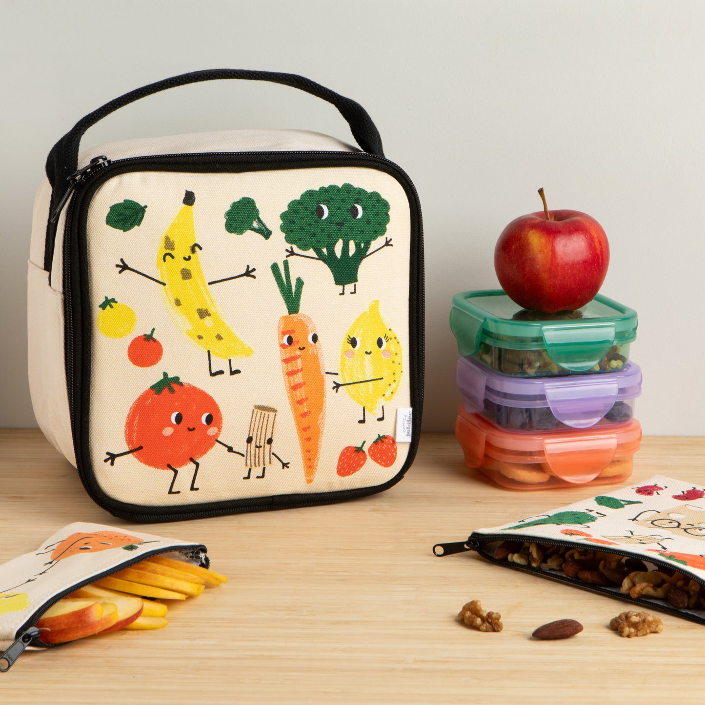 Funny Food Insulated Lunch Bag