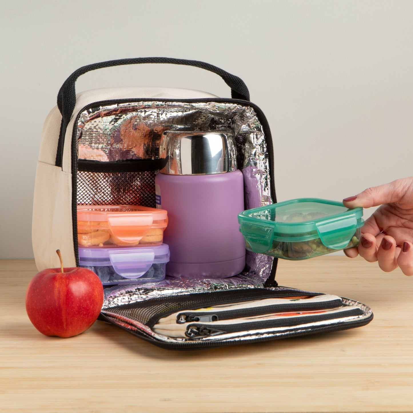 Funny Food Insulated Lunch Bag