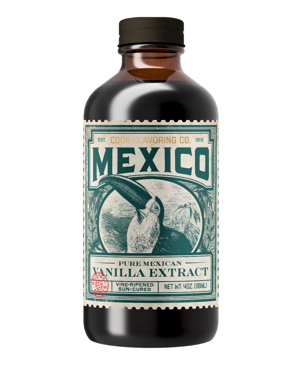 Single Origin Pure Mexican Vanilla Extract - 118ml/4oz – Maison ...