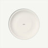 Made In 8" Appetizer Plates 4pc - White with Navy Rim