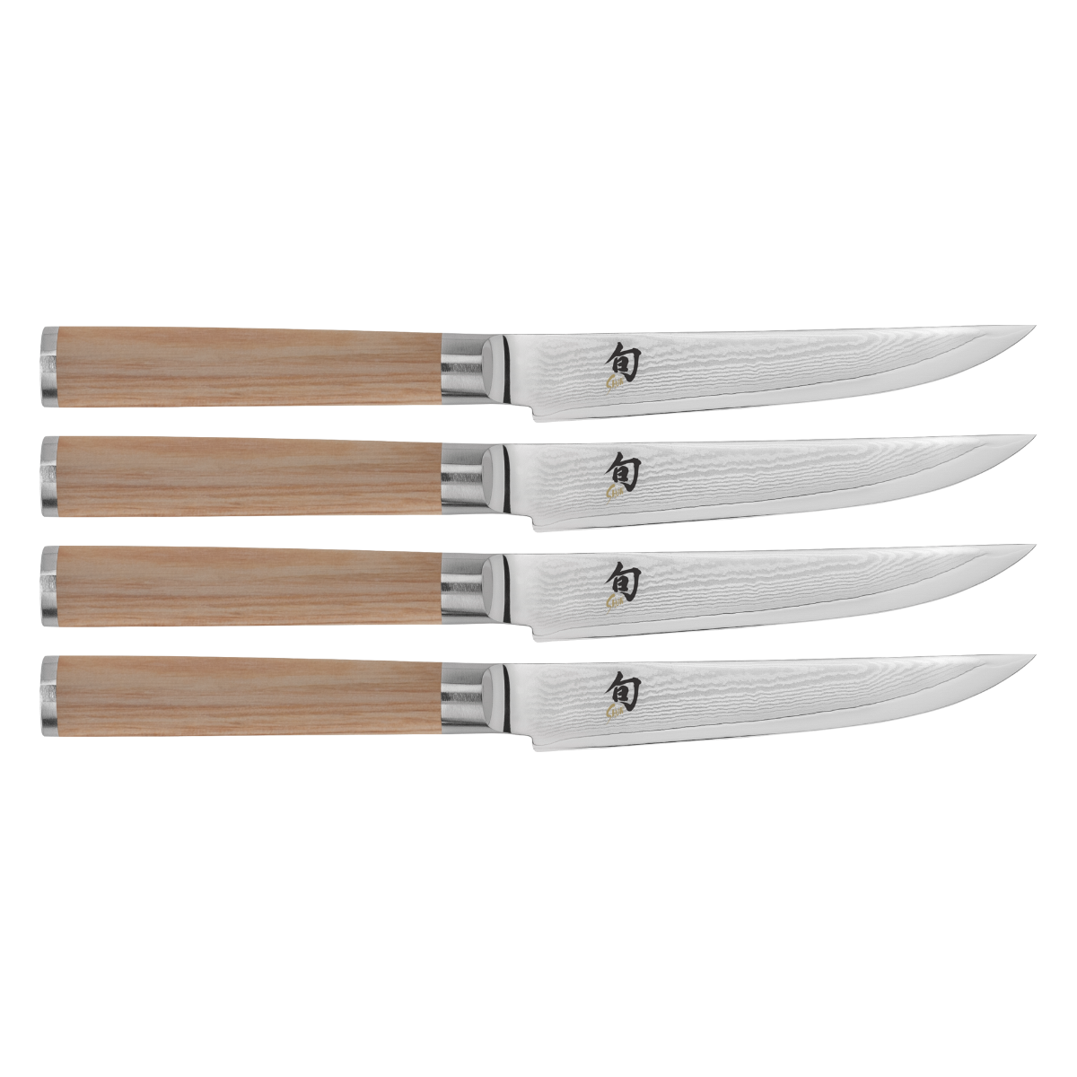 Shun Classic Blonde Steak Knife Set - 4pc