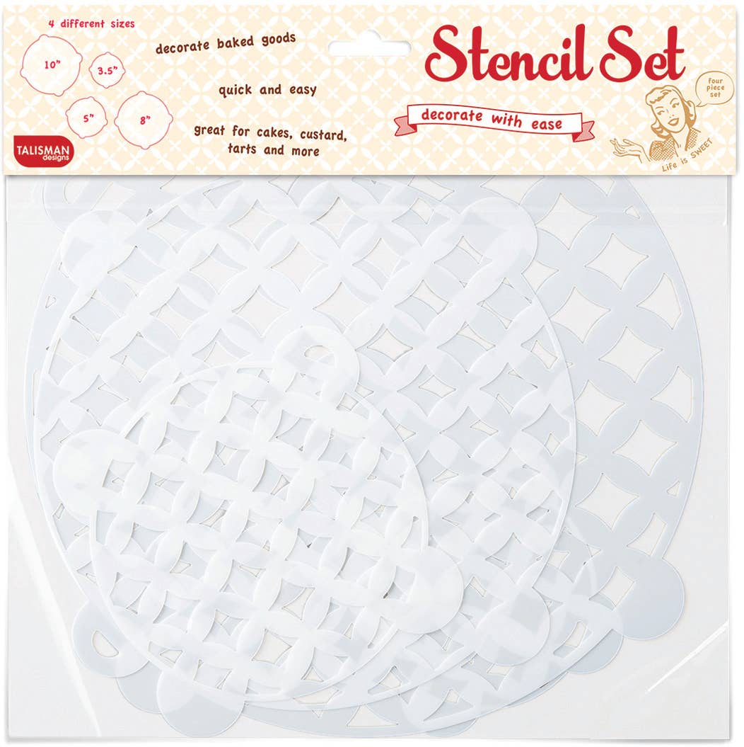 Baking Stencil Set - Diamonds