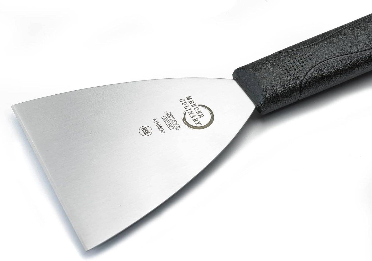 Mercer Millennia Grill Scraper 4"x 4-1/2" Blade Black