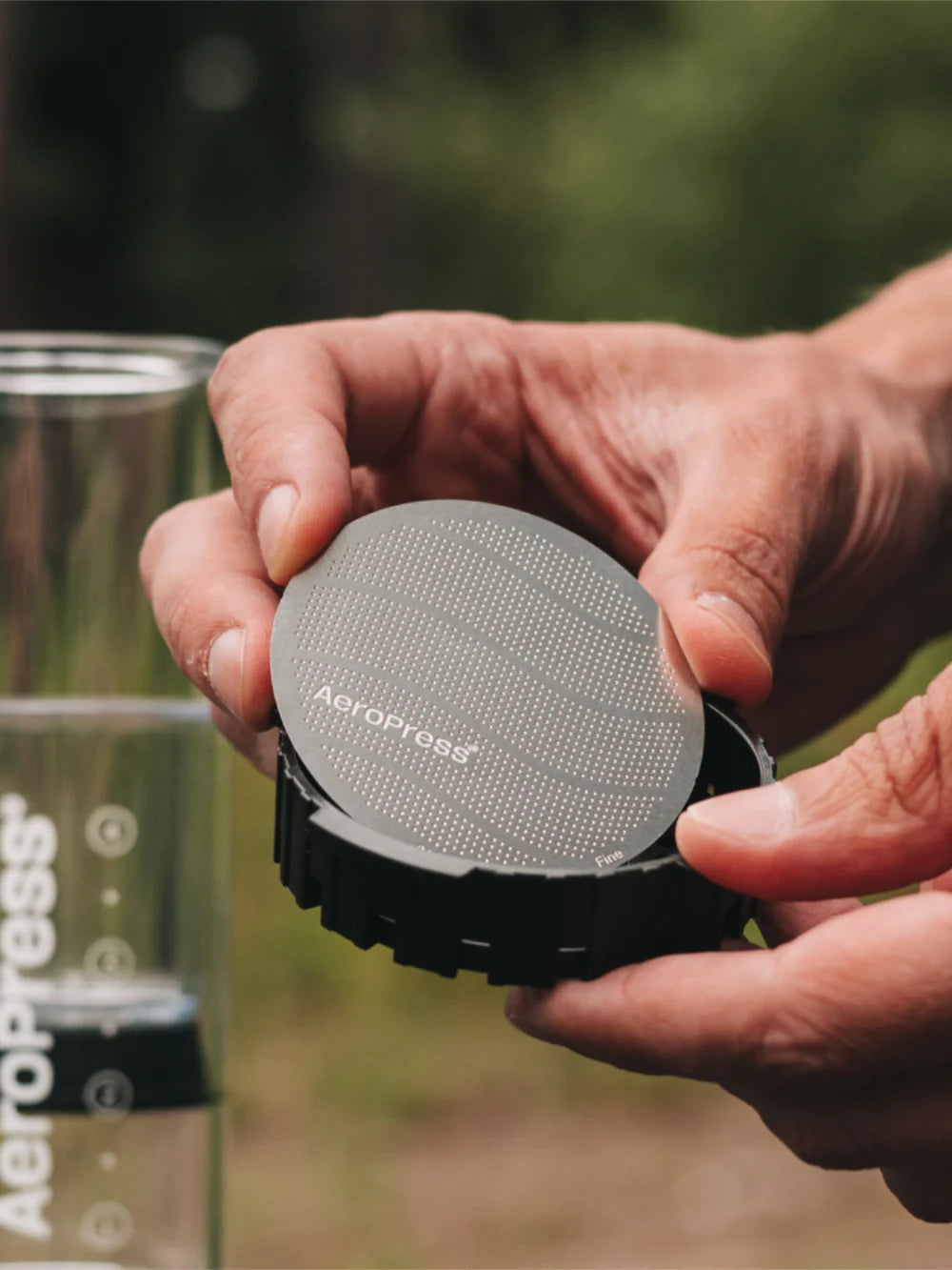 Aeropress Stainless Steel Reusable Filter - Each