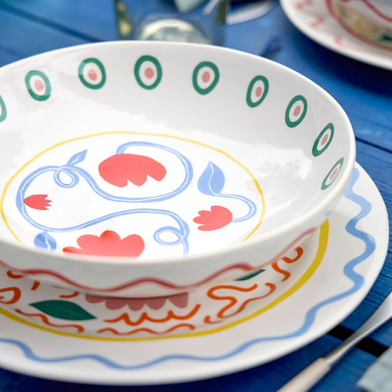 Costa Nova Summer Bliss Soup/Pasta Bowl - Tulip (40% off at checkout)
