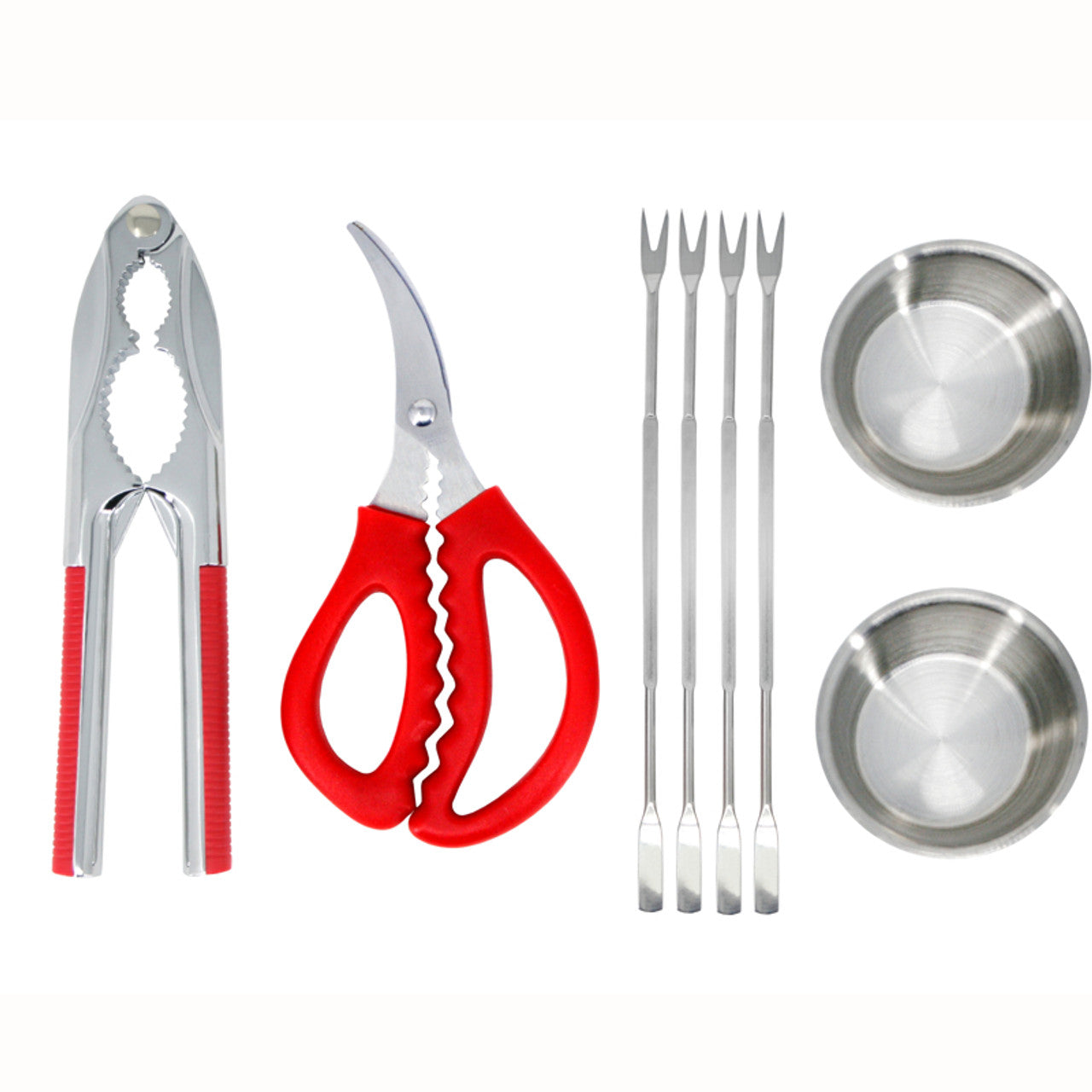 Natural Living 8pc Shellfish/Seafood Tool Set