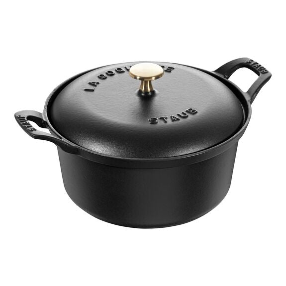 Staub Vintage Coquette 2.5L / 2.5qt - Black
