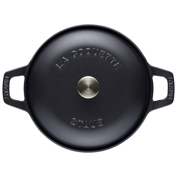 Staub Vintage Coquette 2.5L / 2.5qt - Black