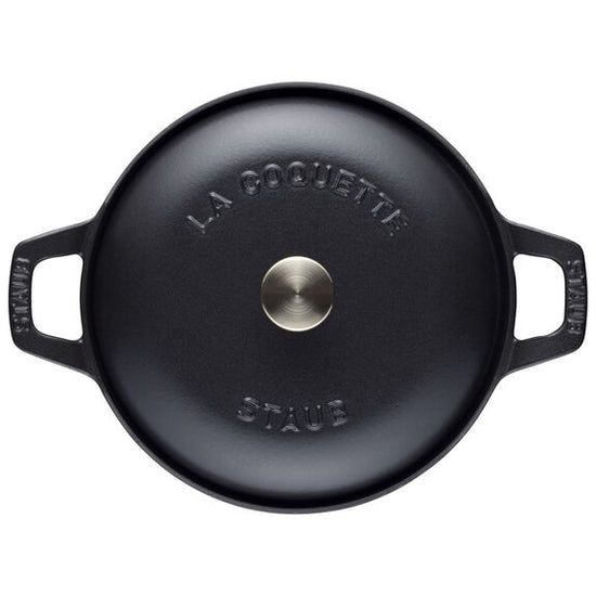 Staub Vintage Coquette 2.5L / 2.5qt - Black