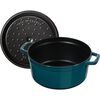 Staub Round 5.2L / 5.5-Qt La Mer