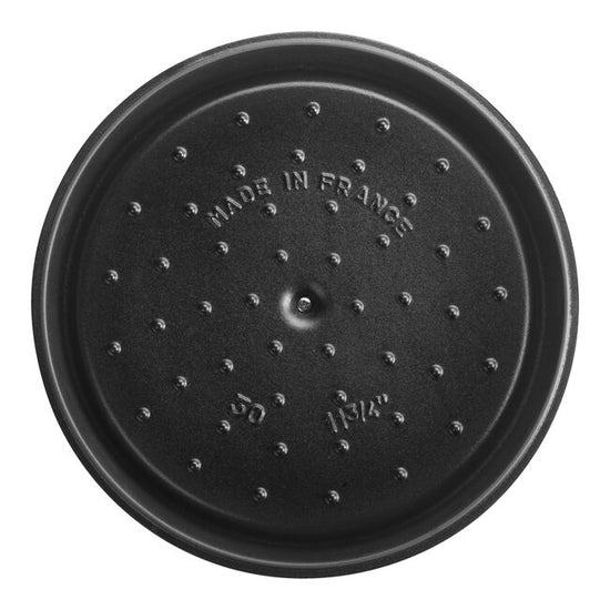 Staub 8.3L Round Cocotte - Graphite Grey