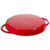 Load image into Gallery viewer, Staub 26cm/10&amp;quot; Round Grill Pan - Cherry Red
