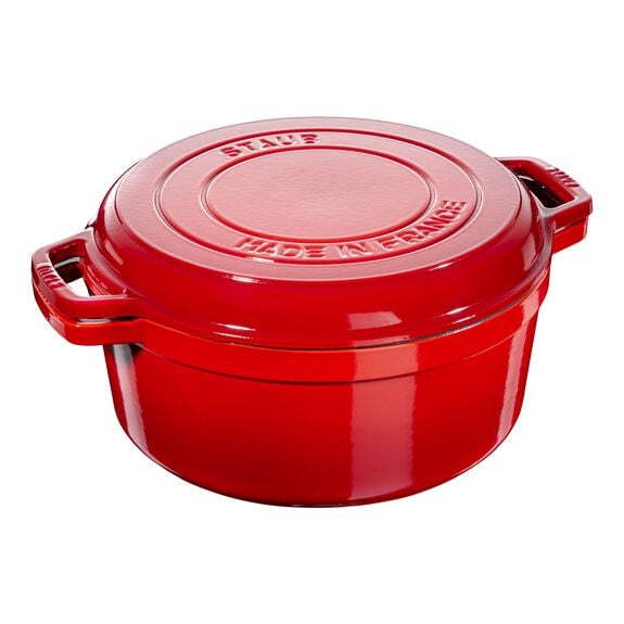 Staub Braise & Grill Cherry Red 6.7L