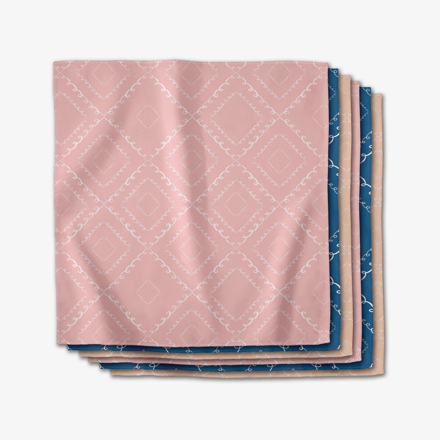Geometry Twirls Dinner Napkin Set (40% off at checkout)