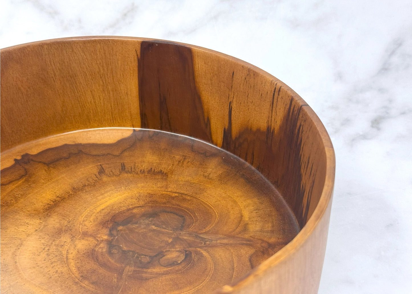 TEAK IT EASY Bauhaus Large Salad Bowl 11"