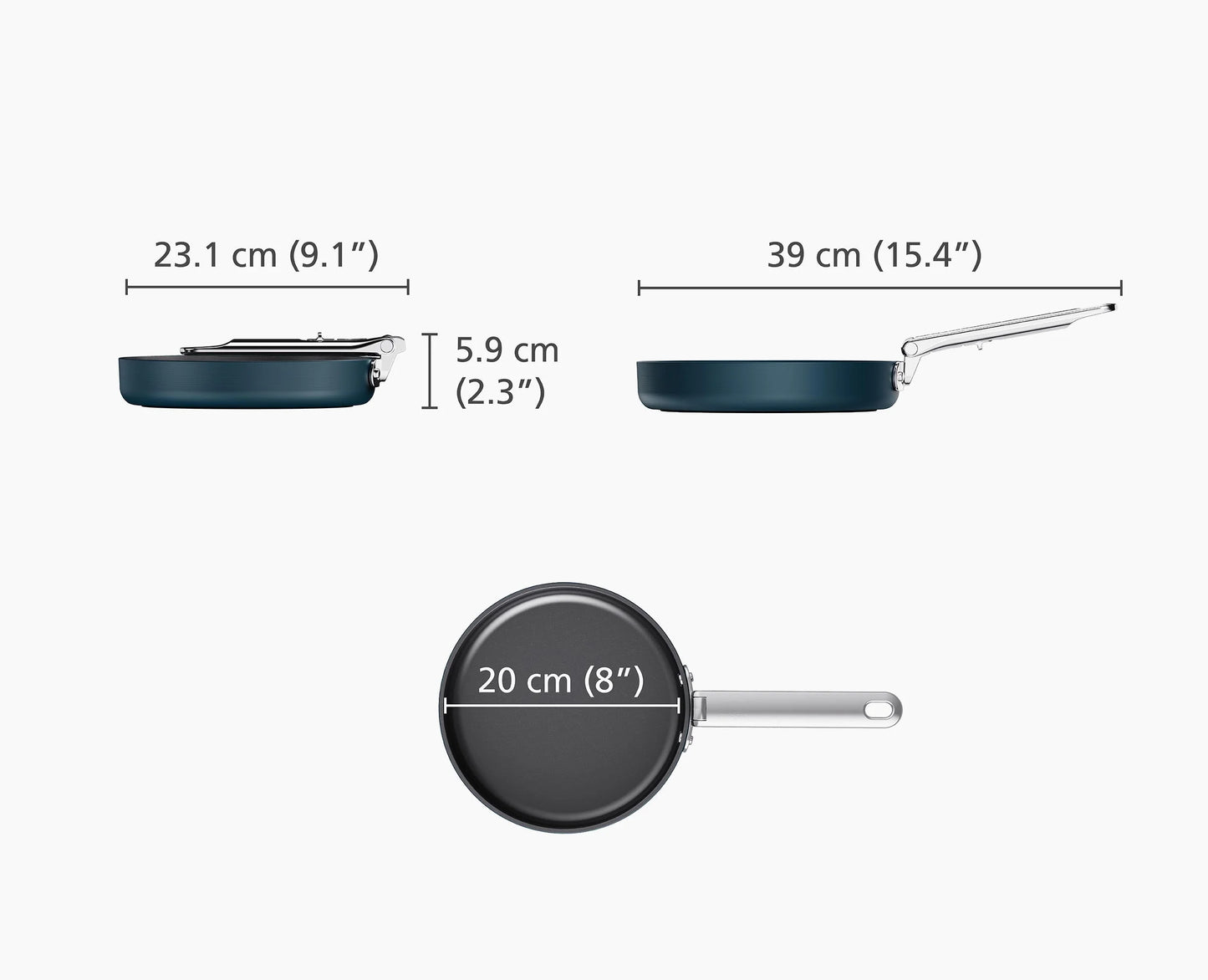 SPACE™ Frying Pan 20.5cm - Joseph Joseph