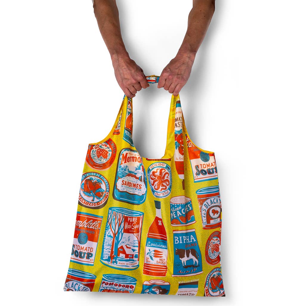 Tins Art Sack® by The Printed Peanut - Reusable Tote
