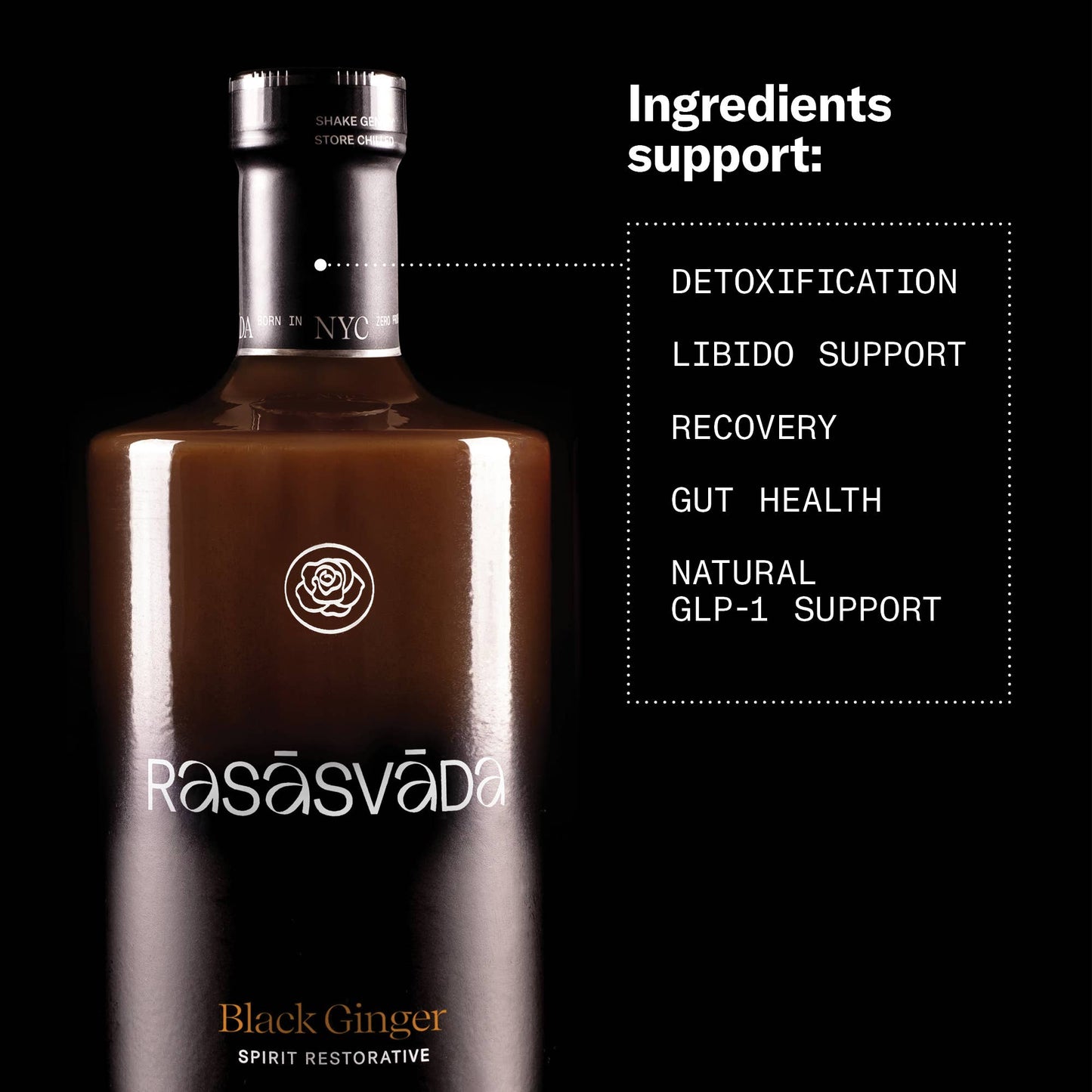 Rasāsvāda Black Ginger - 375ml