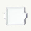 Made In 8x8" Square Baking Dish - White with Navy Rim