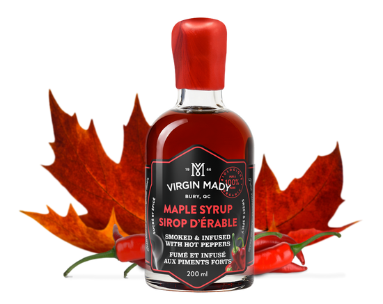 Smoked and spicy maple syrup (40% off at checkout)