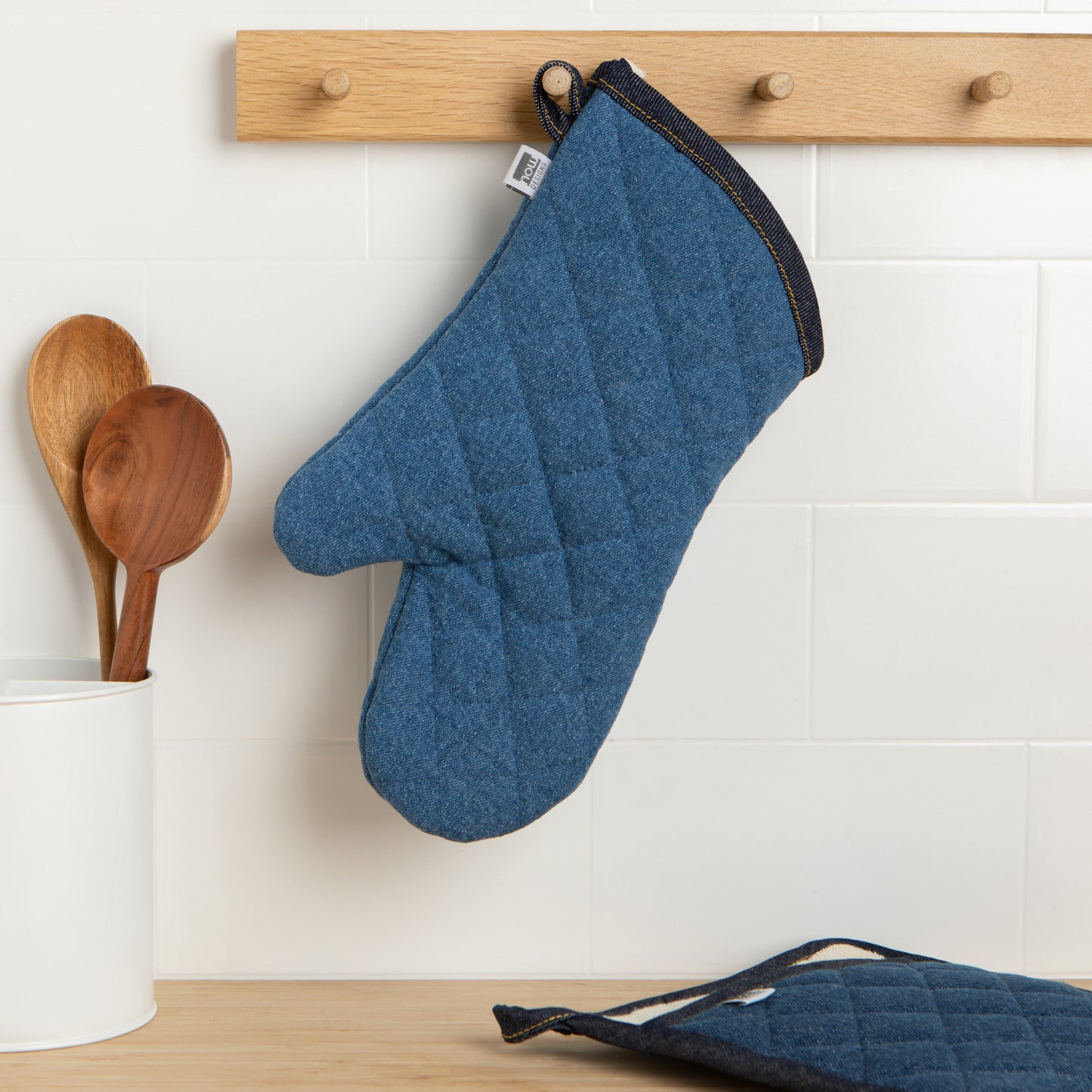 Oven Mitt - Superior Stonewash - Denim