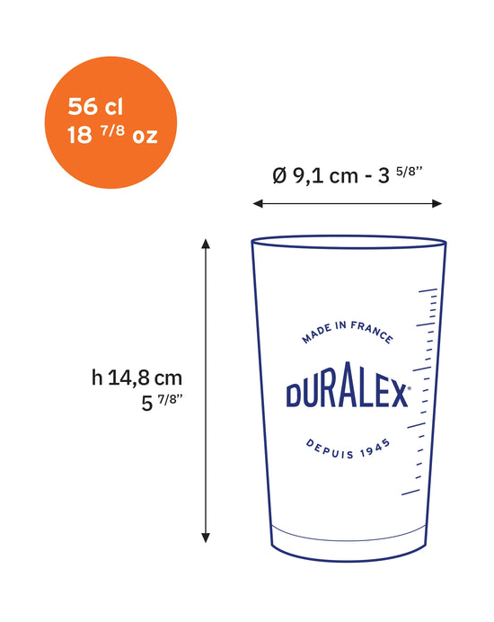 Duralex Precisio Measuring Cup 560ml