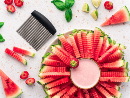 Green Grip Crinkle Cutter
