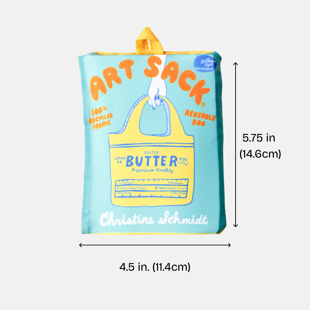 Tins Art Sack® by The Printed Peanut - Reusable Tote