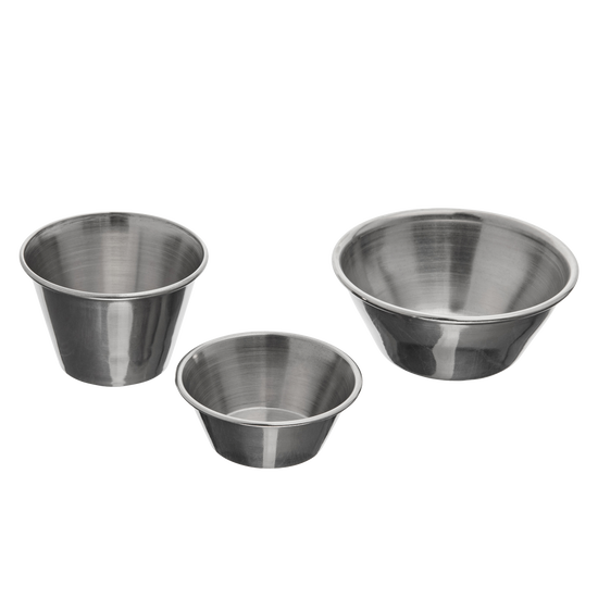Cocktail Sauce Cup 2.5oz Stainless Steel
