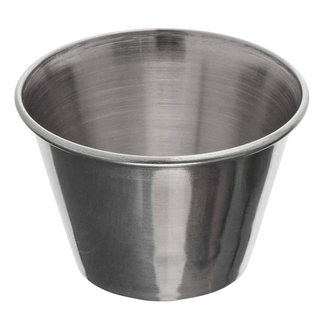 Cocktail Sauce Cup 2.5oz Stainless Steel