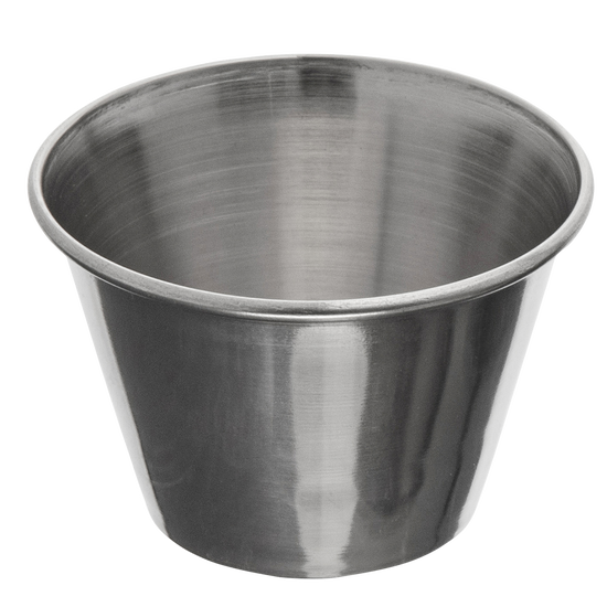 Cocktail Sauce Cup 2.5oz Stainless Steel
