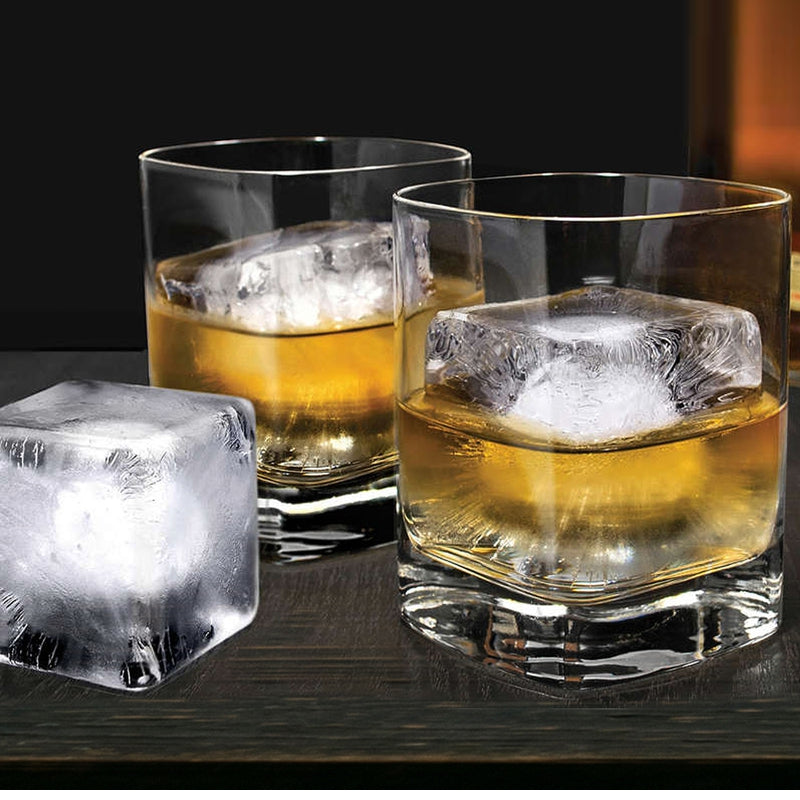 Oggi Bar™ Large Ice Cube Trays Set of 2 - Blue
