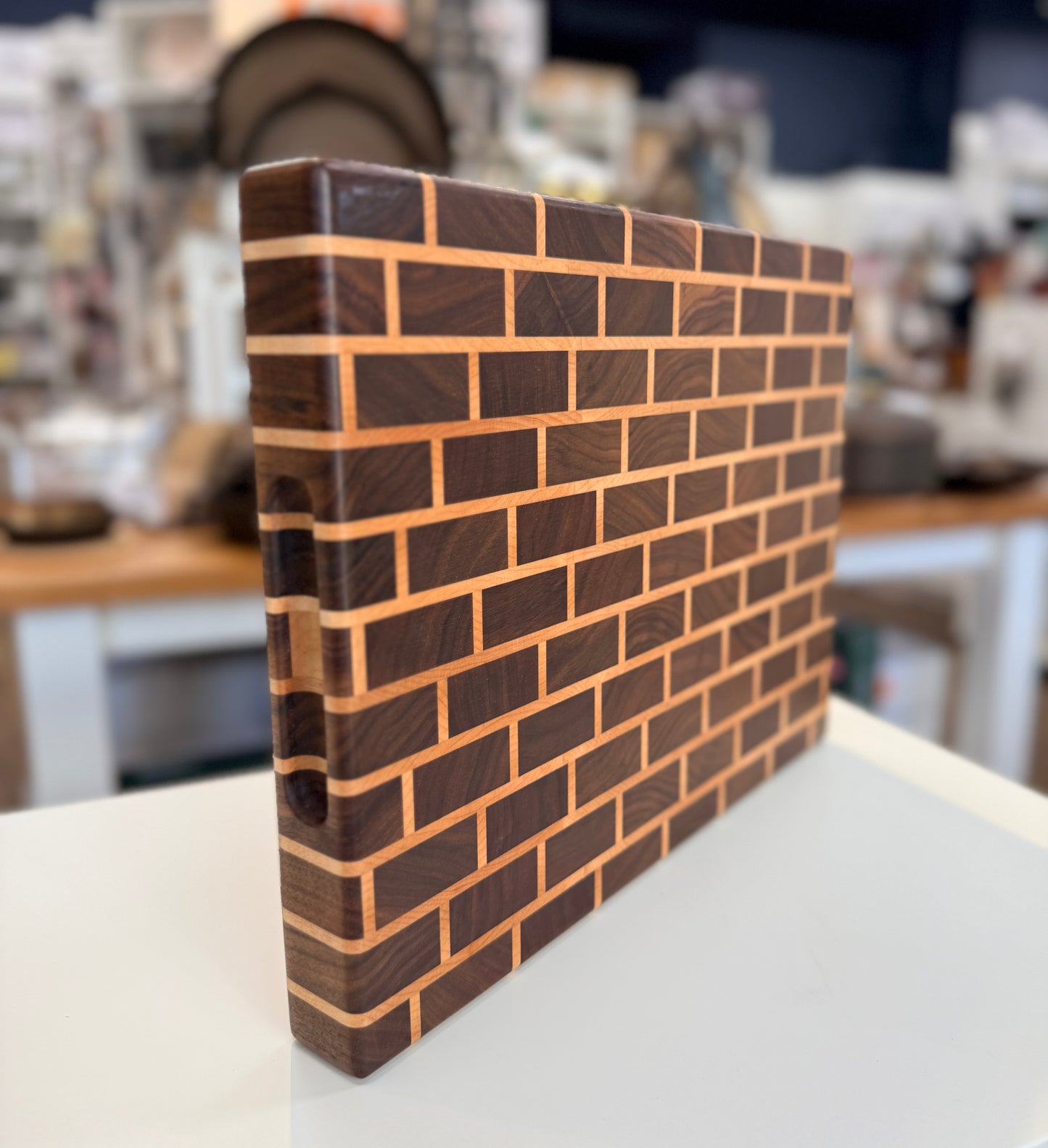 Walnut Brick End Grain Cutting Board D *Made in Nanaimo*