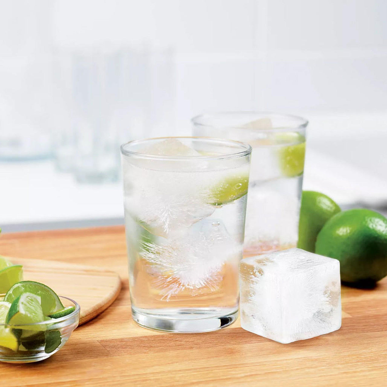 TOVOLO® King Cube Ice Tray Pesto Green